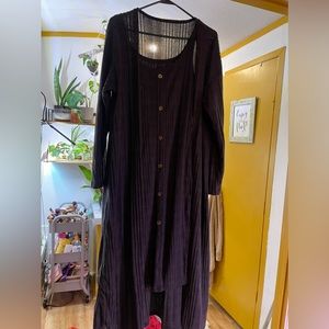 SHEIN dress and long sleeve cover